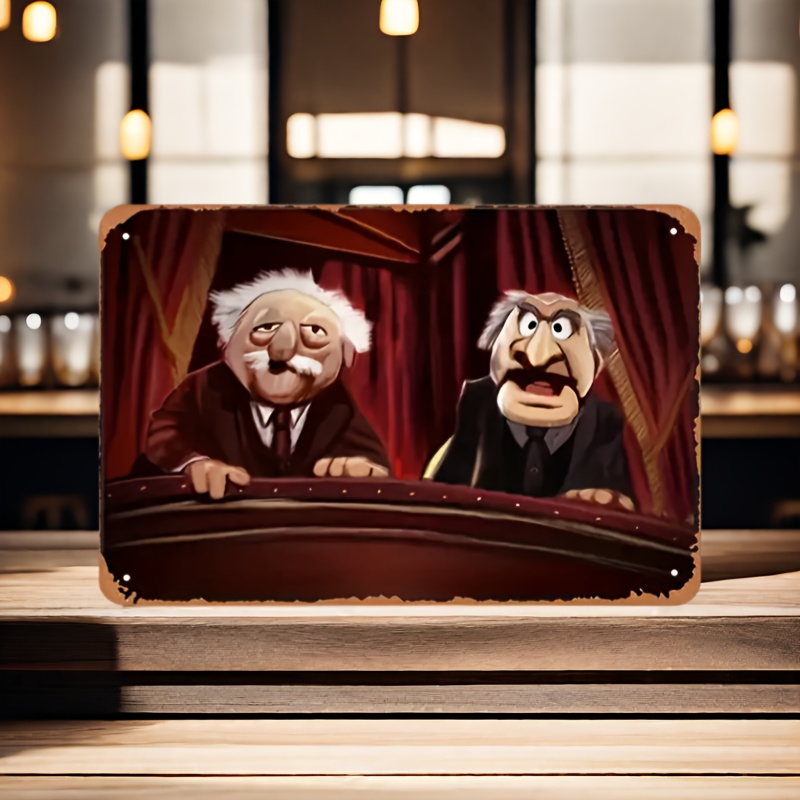 Home Bar Cafe - Statler & Waldorf Wall Art in