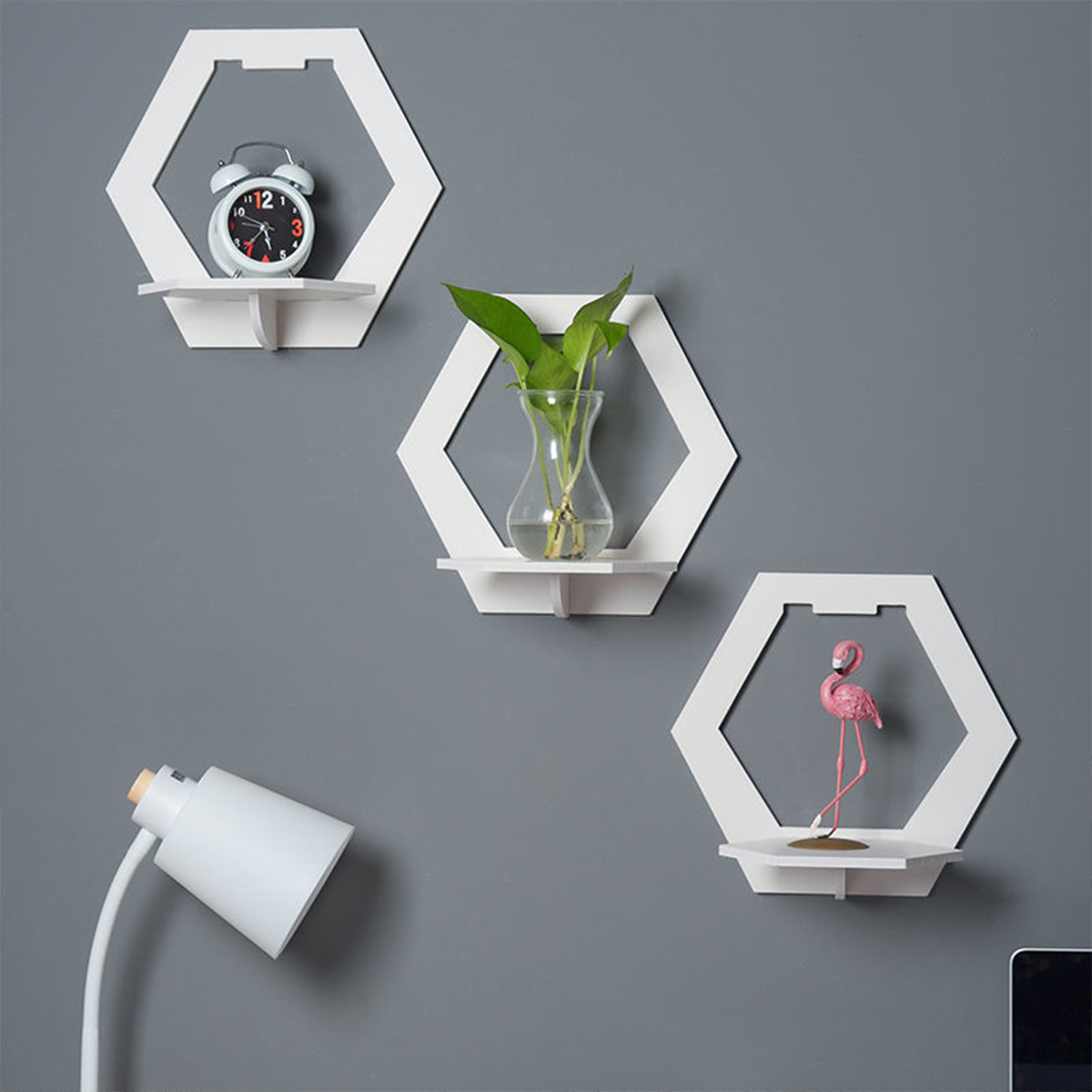 Home Bar Shelf - 3 pezzi organizer da parete set