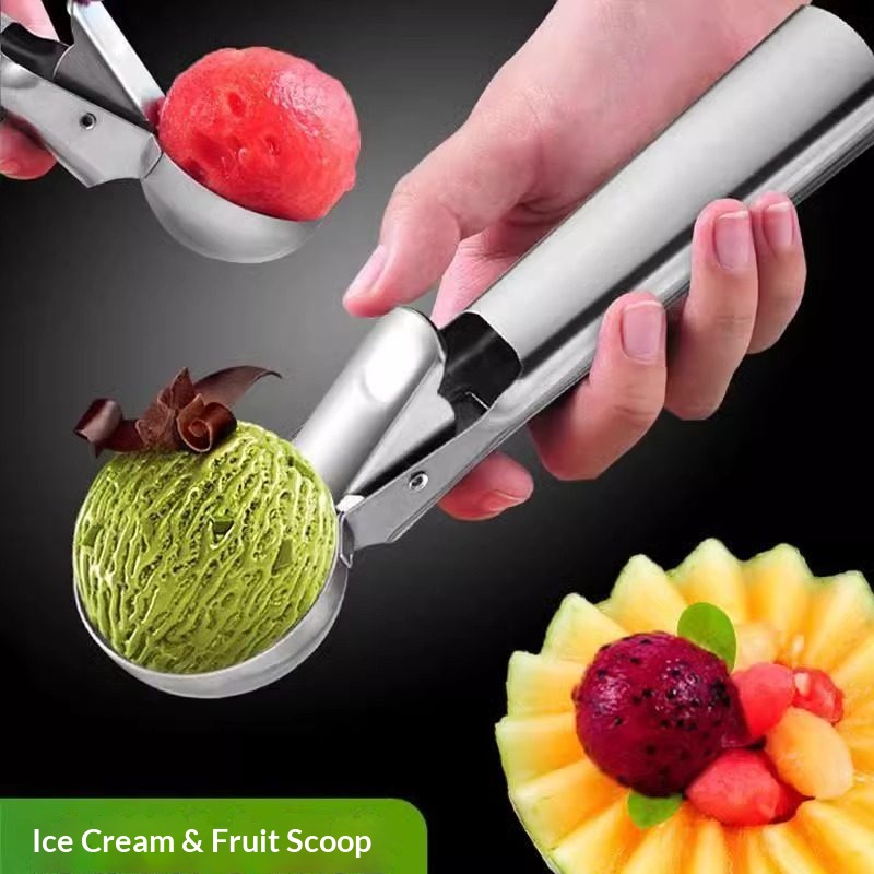 Ice Pick Pick - Cucchiaio per gelato in acciaio inossidabile