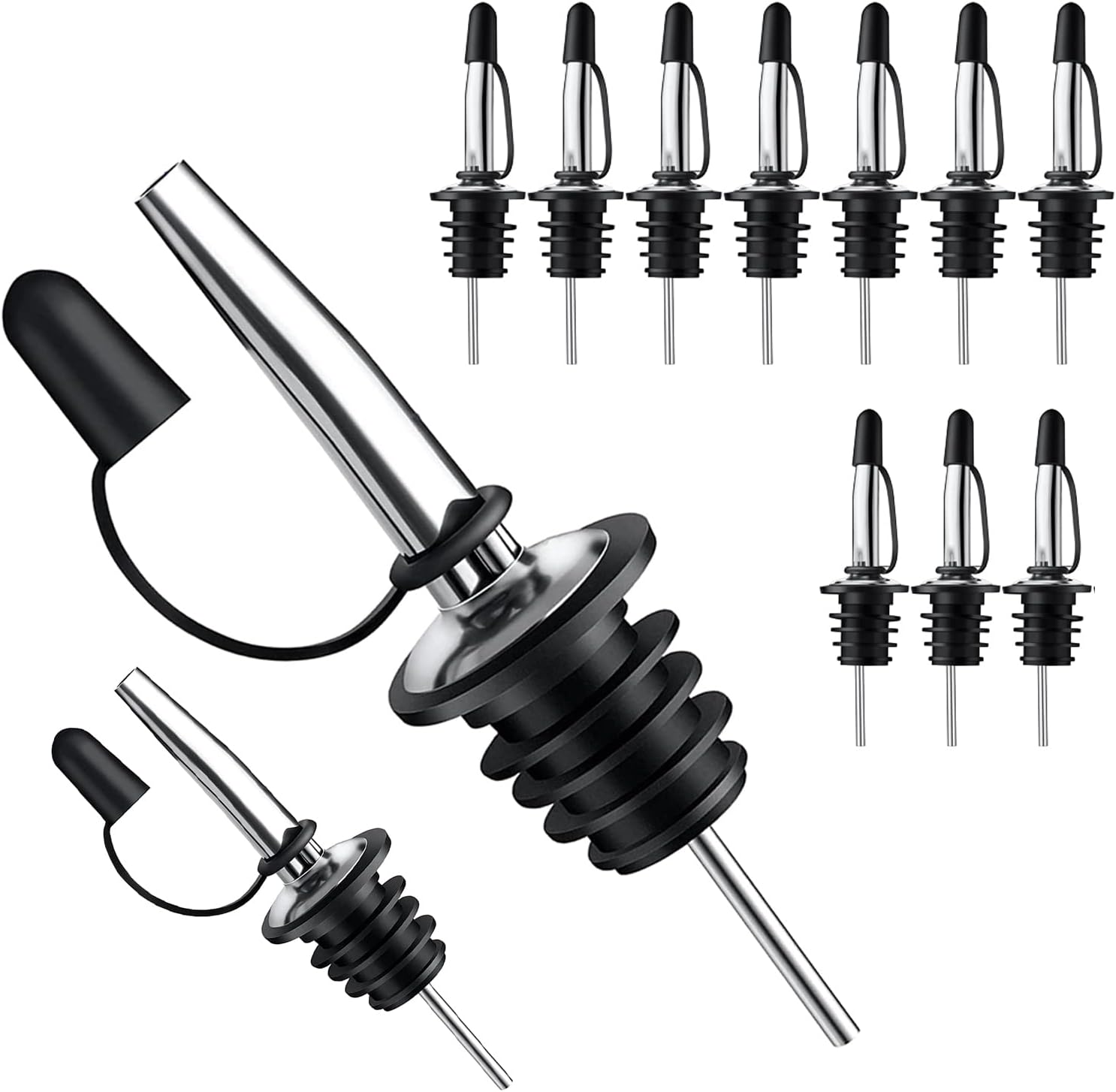 Speed Pourer Cap - Set di 12 Beccucci Versatori per