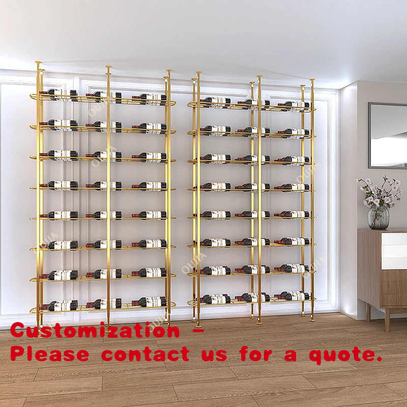 Home Bar Shelf - Scaffale Espositivo Personalizzato in Metallo per