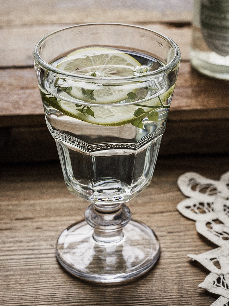 Highball Glass Set - Bicchiere Highball in Vetro Stile Retrò