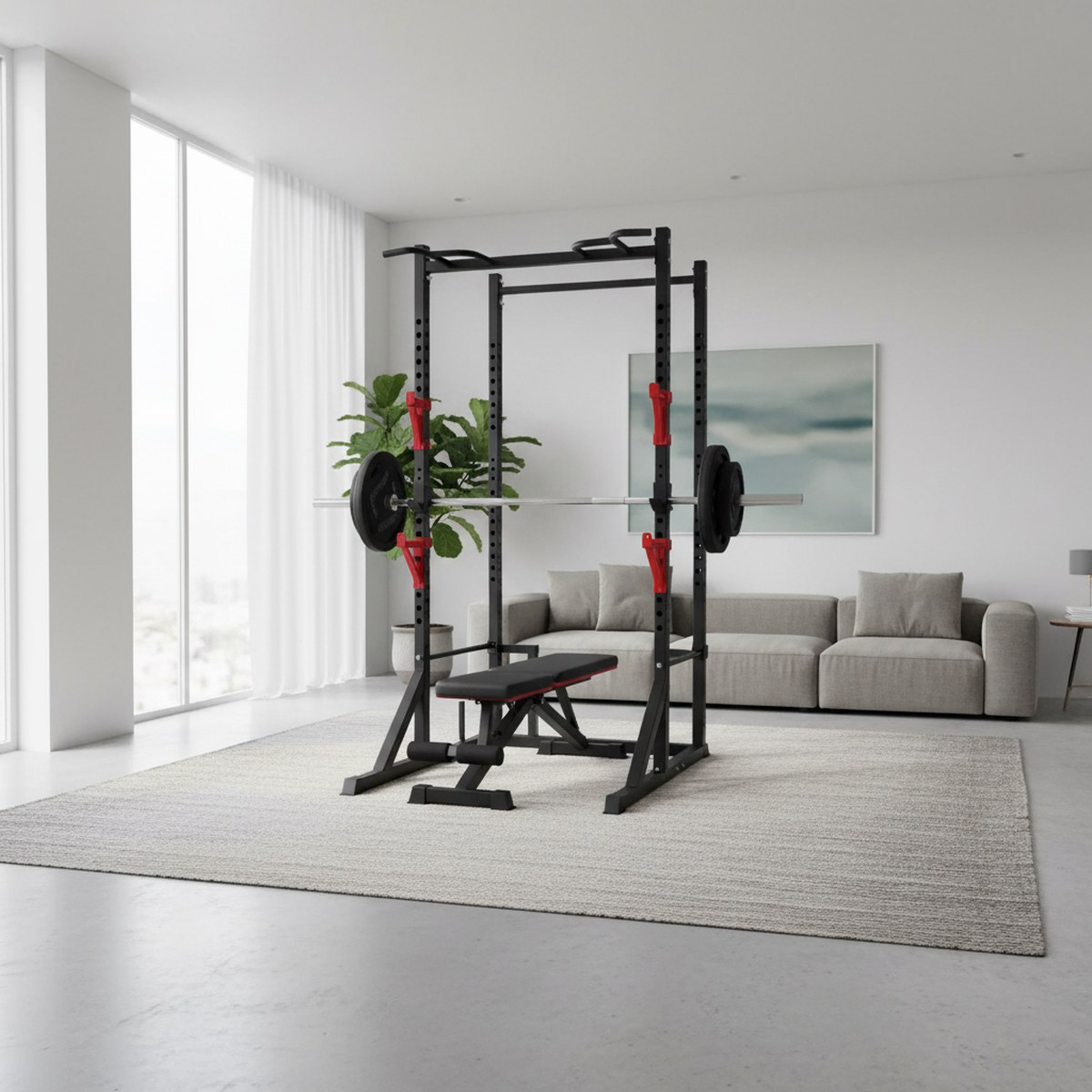 Power Rack Regolabile con Barr - Home Bar And Gym recensione e prezzo