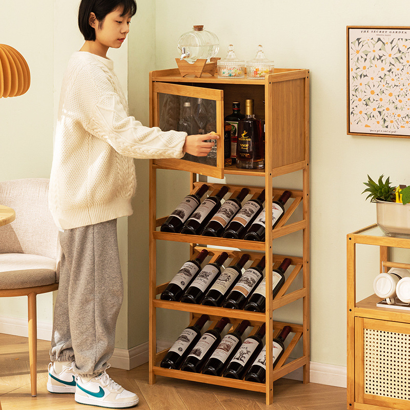 Portabottiglie in bambù massic - Home Bar Shelves recensione e prezzo