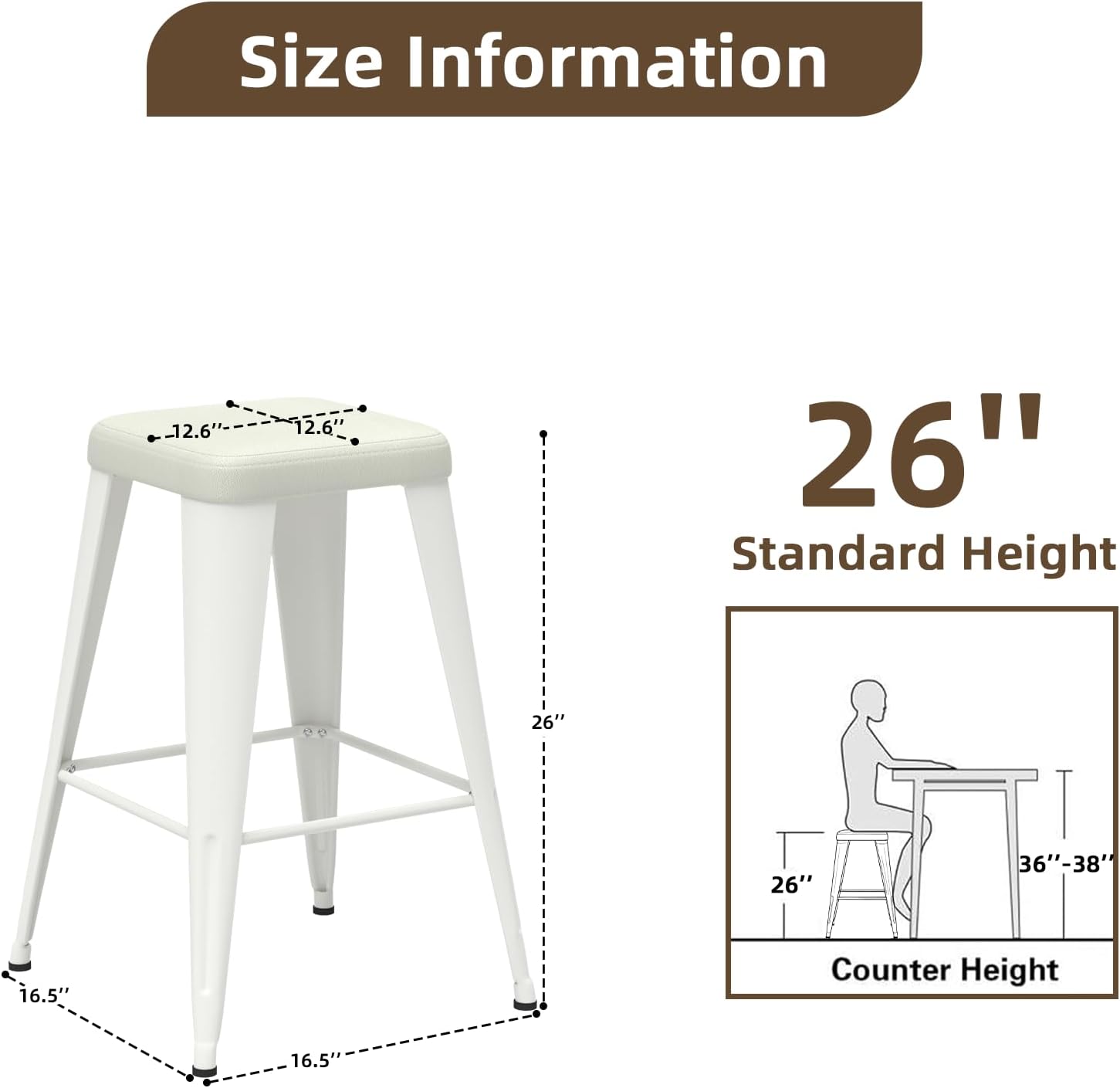 Set di 4 sgabelli da bar, sgab - Home Bar And Counter recensione e prezzo
