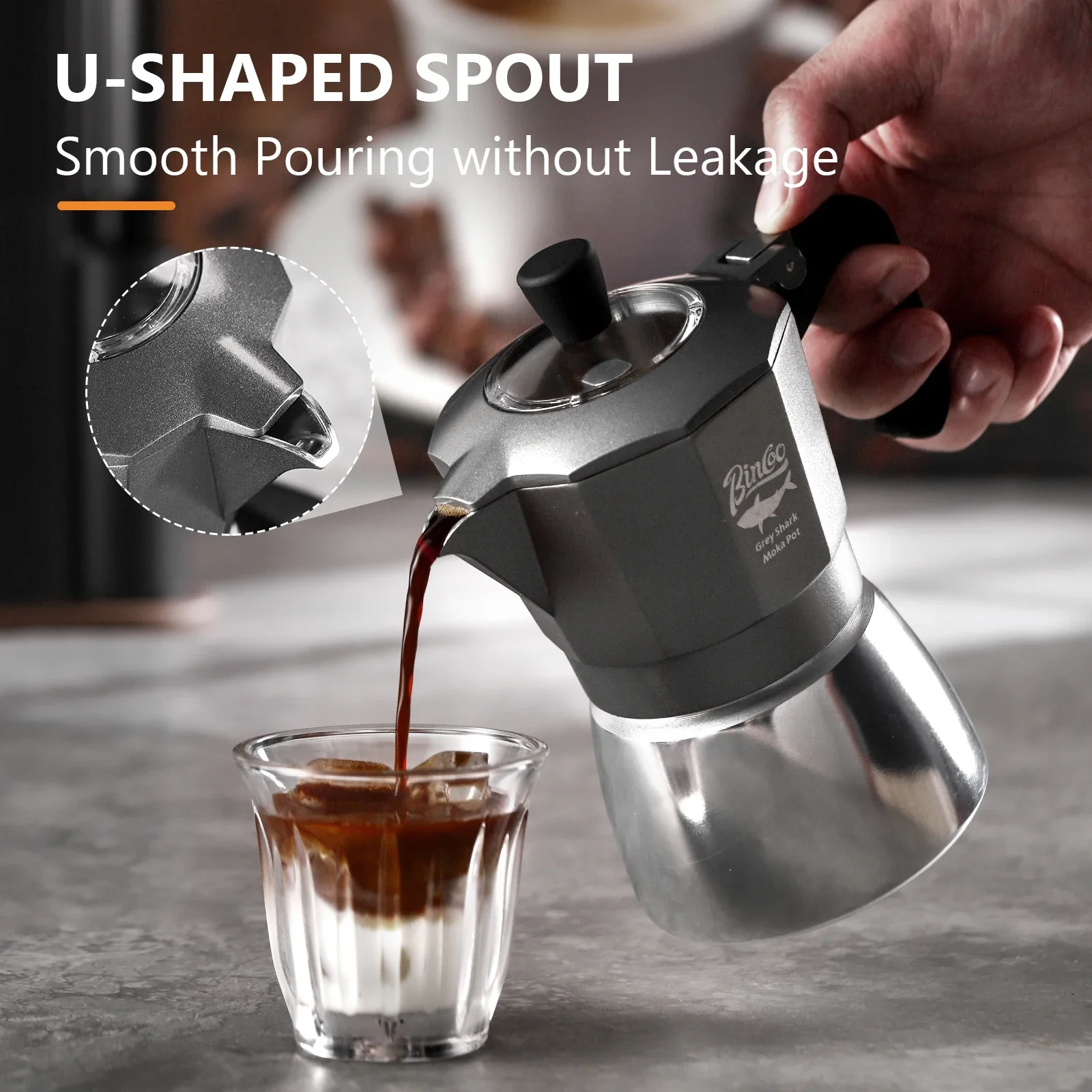 Bincoo Caffettiera Moka a Dopp - Home Barista recensione e prezzo