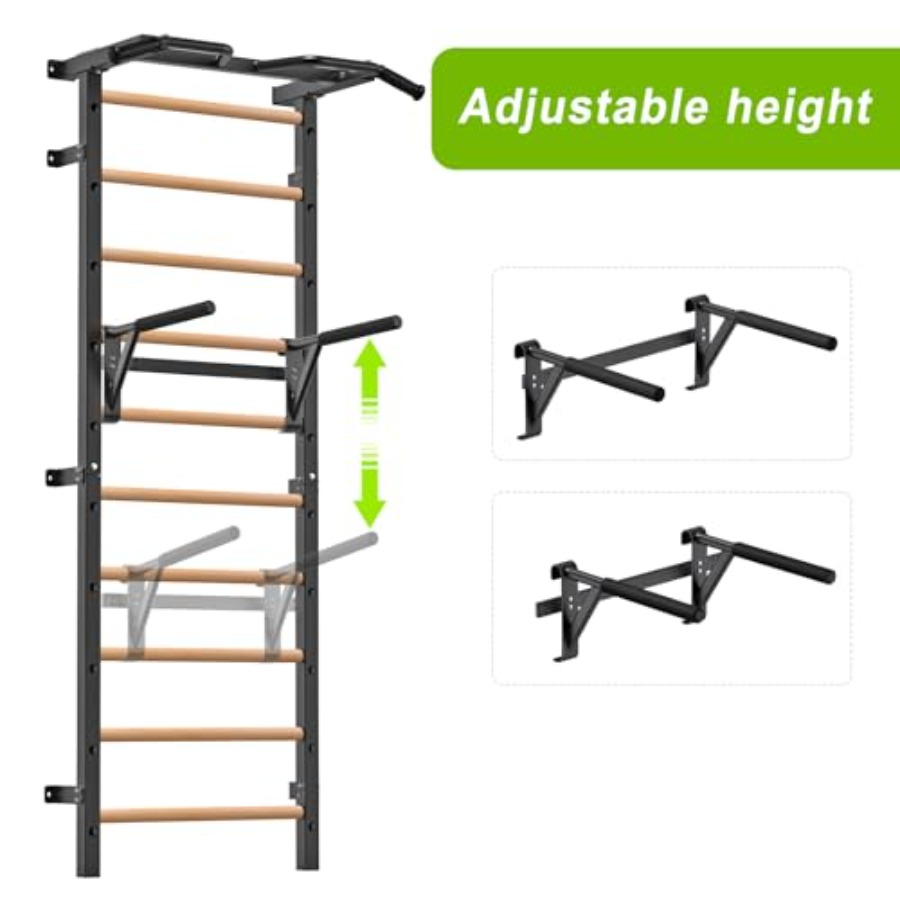 Barra per trazioni a parete 2x - Home Bar And Gym recensione e prezzo