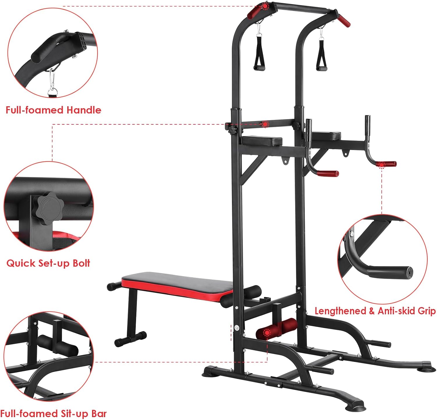 Power Tower con Panca, Barra p - Home Bar And Gym recensione e prezzo