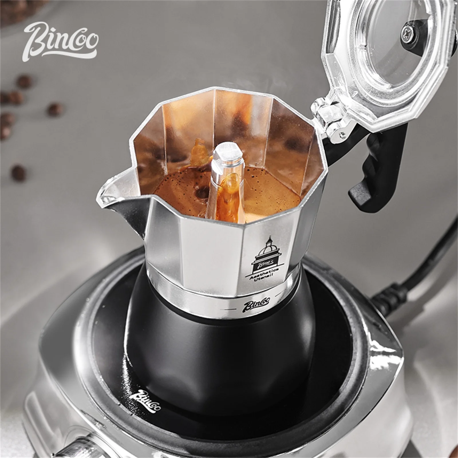 BINCOO Pentola Moka a Doppia V - Home Barista recensione e prezzo