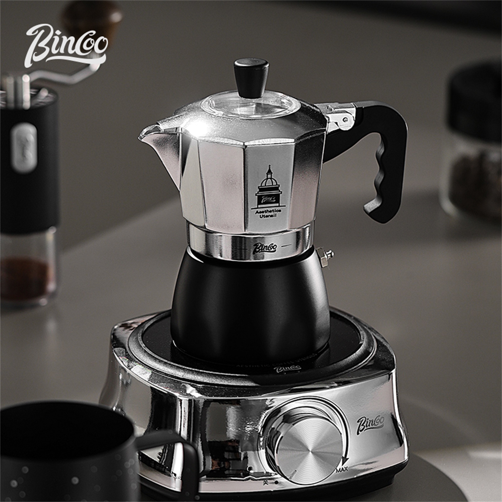 BINCOO Pentola Moka a Doppia V - Home Barista recensione e prezzo
