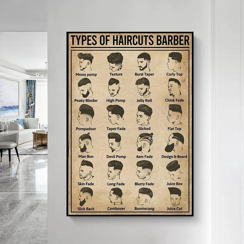Poster e stampa su tela senza  - Home Barbershop recensione e prezzo