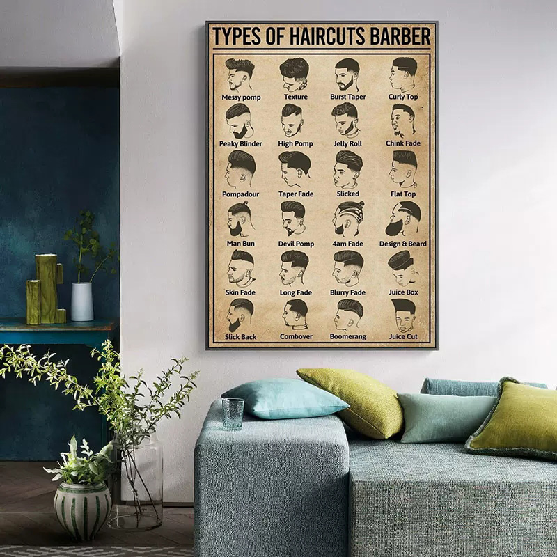 Poster e stampa su tela senza  - Home Barbershop recensione e prezzo