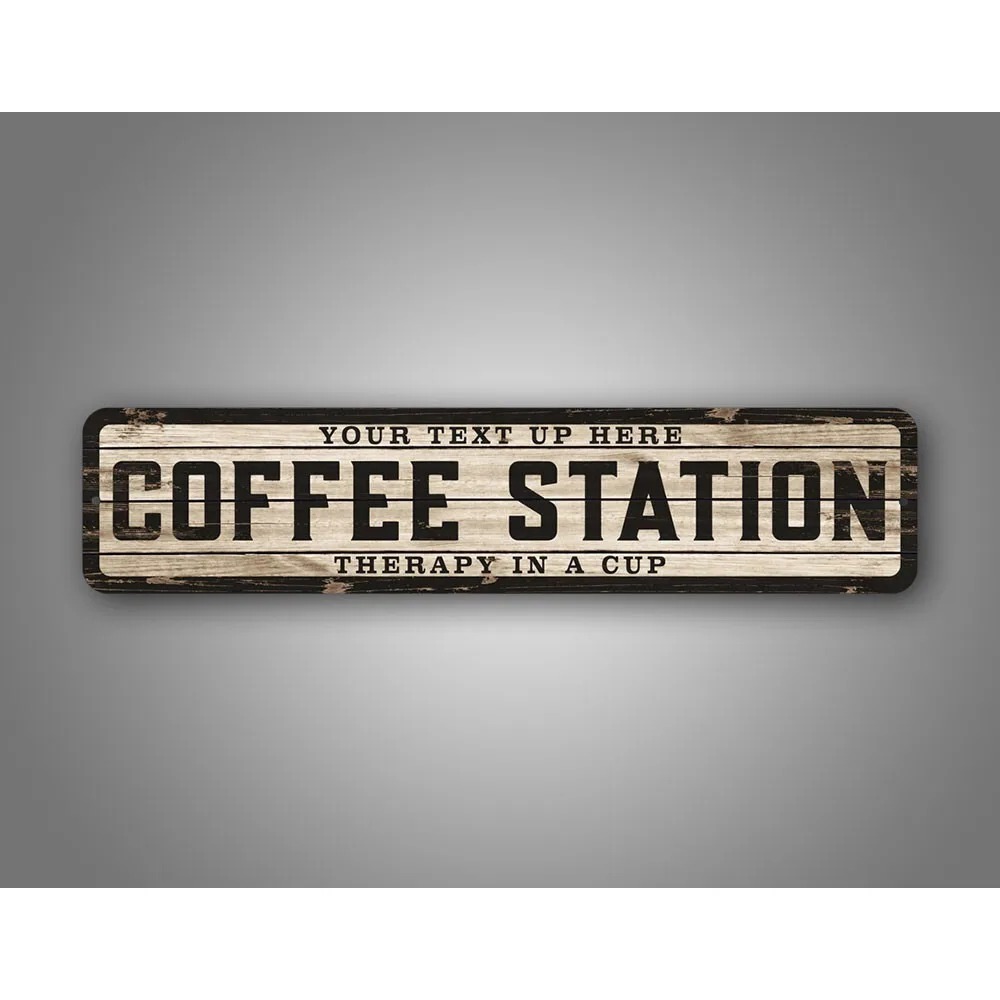 Targa in legno anticato con lo - Home Bar Cafe recensione e prezzo