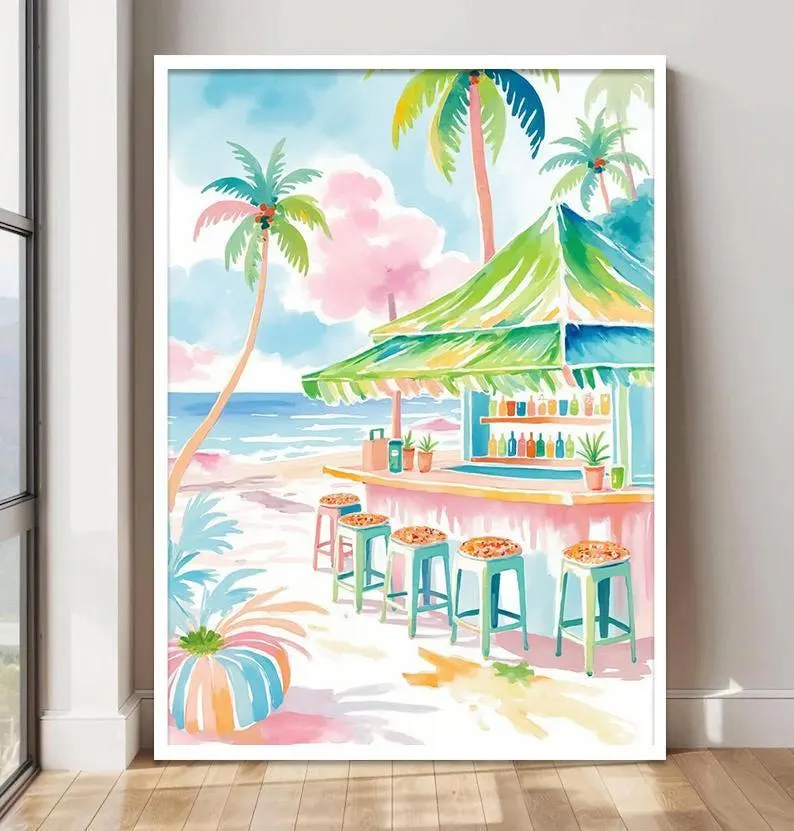 Set di Stampe su Tela Boho Tro - Home Bar Set recensione e prezzo