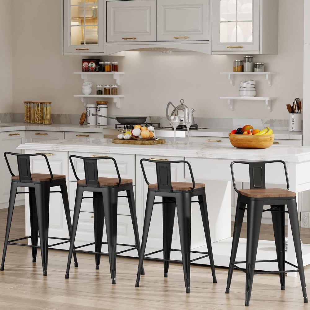 Set di 4 sgabelli da bar indus - Home Bar And Counter recensione e prezzo