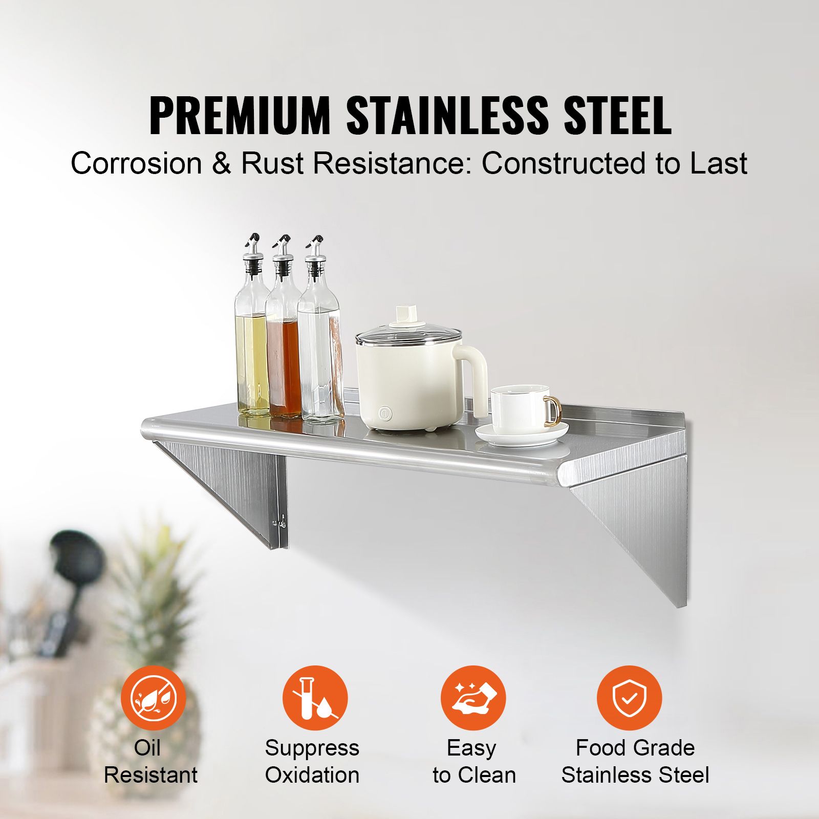 Mensola in acciaio inossidabil - Home Bar Shelf recensione e prezzo