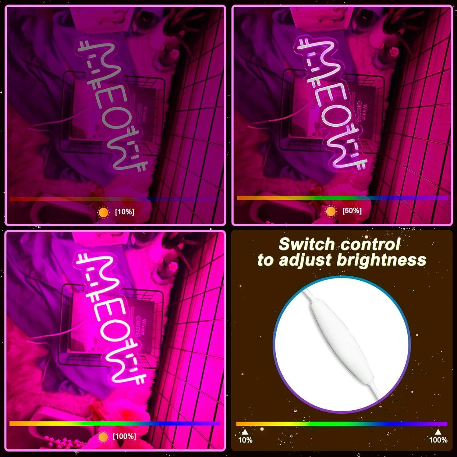 Insegna al Neon a Forma di Gat - Home Bar Cafe recensione e prezzo