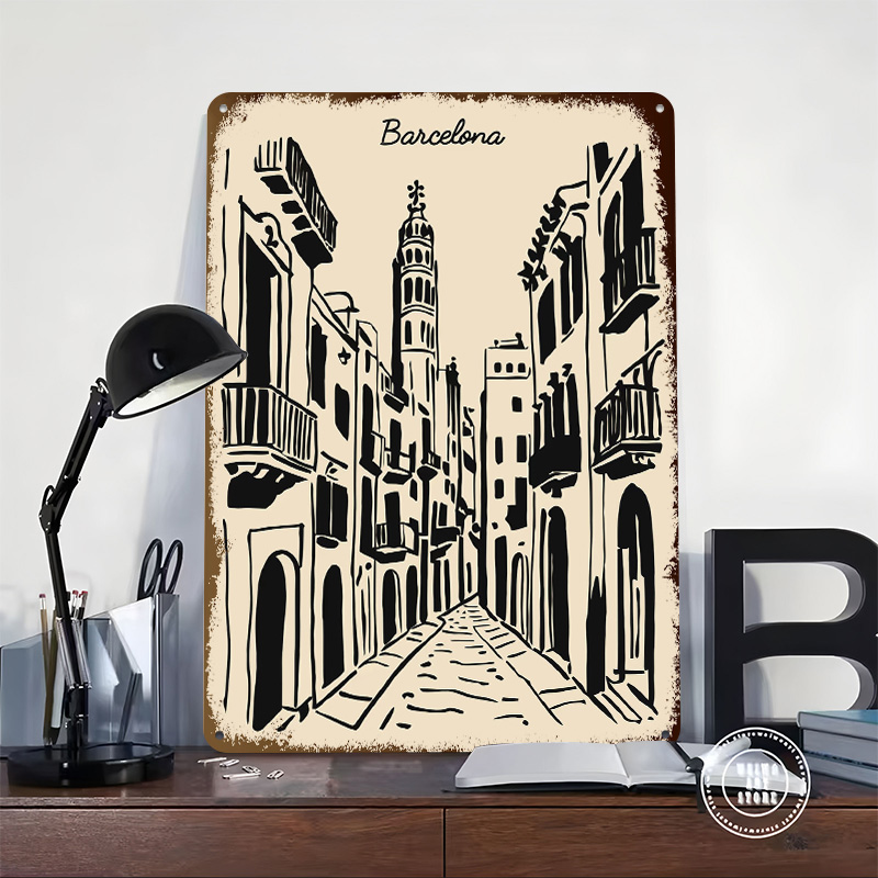 Poster Metallico di Barcellona - Home Barcelona recensione e prezzo